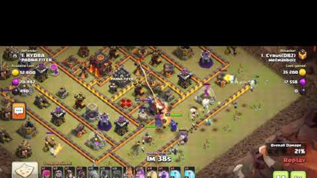 Clash of Clans Town Hall 10 (Th10) Hogg Attack Strategy.
