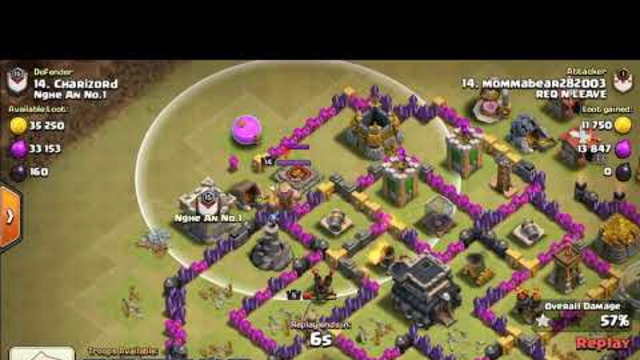 Clash of clans my defence in war ....my defence was not bad and the opponent got a 1 star