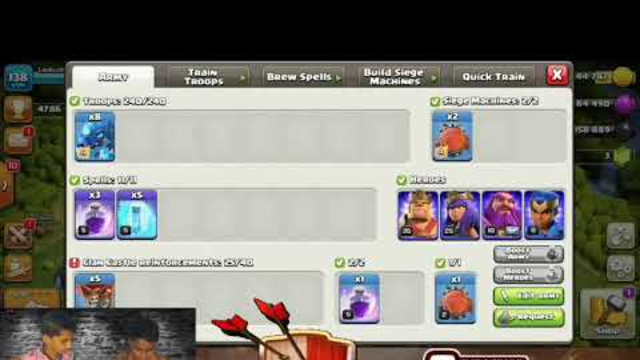 ONLY USING BARBARIAN CHALLENGE ...........  Clash of clans.     Clasher blaster
