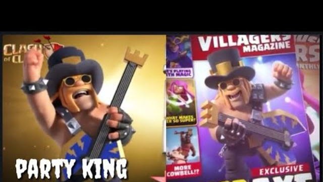 Trailer party king (barbarian king) CLASH OF CLANS