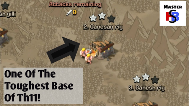 One Of The Toughest Base Of TH11 in Clash of Clans| Best Queen walk| greatest example of evaluation