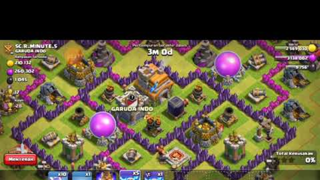 STRATEGI ATTACK TOWN HALL 8 || CLASH OF CLANS