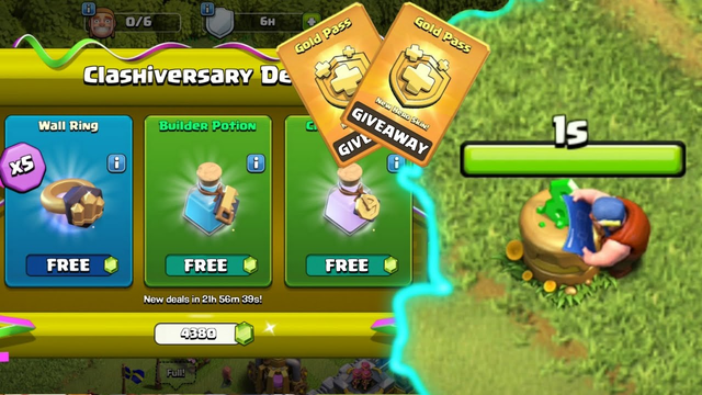 CLASH OF CLANS 8TH ANNIVERSARY UPDATE - New Obstacles , Birthday Cake, New Event,Free Magical Item