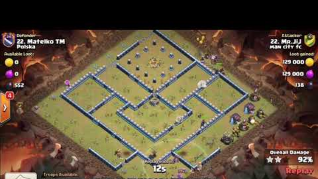 Clash Of Clans Best of 3s TH13 new strategies hybrid yeti and ZAP Attacks Lebanese Army