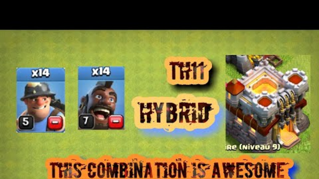 Attacking With Hybrid Strategy First Time And This Happened.....|| Clash Of Clans ||