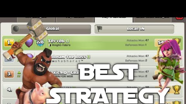 TH13 LEGEND HITS | BEST STRATEGY | CLASH OF CLANS
