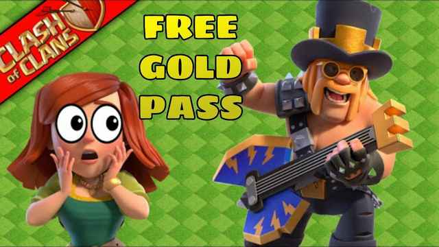 How to get the GOLD PASS for FREE in clash of clans (Party King)