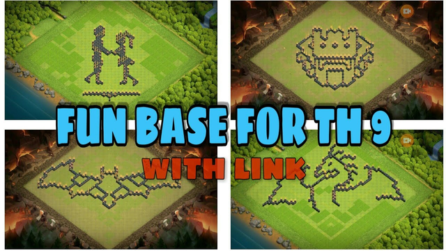 Fun Base | Meme | Th9 Funny Base With link | 2020 | Clash of Clans