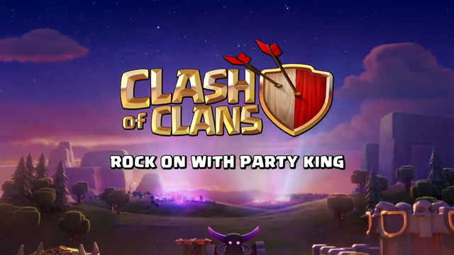 Clash of Clans 8th Anniversary | Rock On Party King
