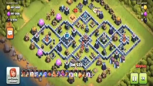 TH13 Legend League Base with LINK - Th13 war base - Clash of clans