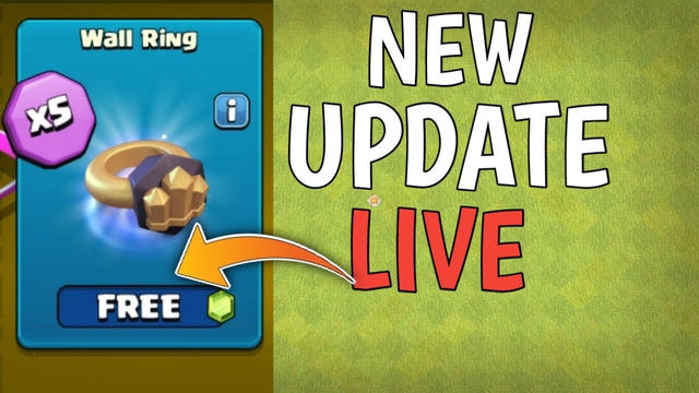 #Live Clash of Clans 8th Anniversary Update