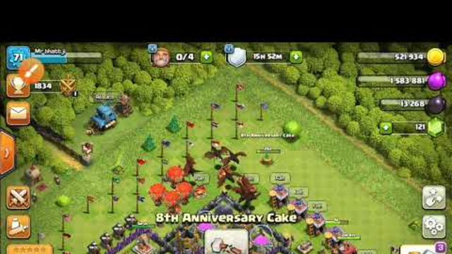 Clash of Clans best game / 8th anniversary Clash of Clan came new offer