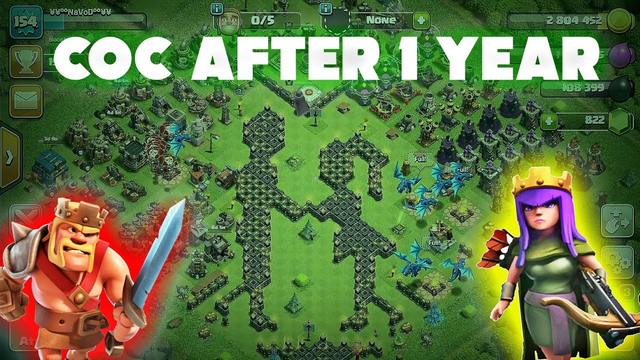 Clash of Clans is love Playing clash of clans after 1 year #BacktoCOC