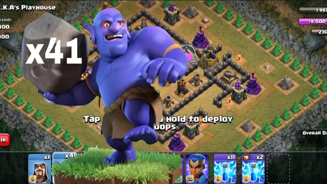 Clash of clans max bowler 100%
