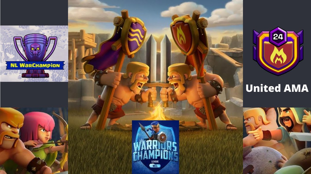 WCL | NL WARCHAMPION VS UNITED AMA | CLASH OF CLANS | TH13