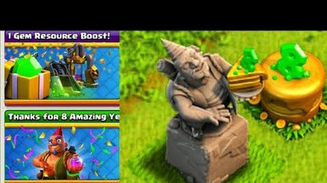 How to get 8th anniversary cake in COC ||Clash Of Clans