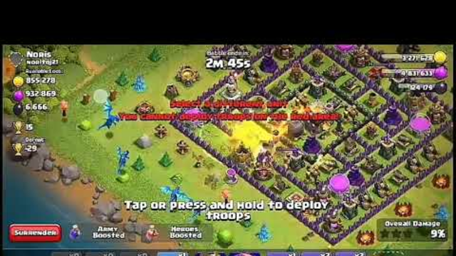 Best attack clash of clans