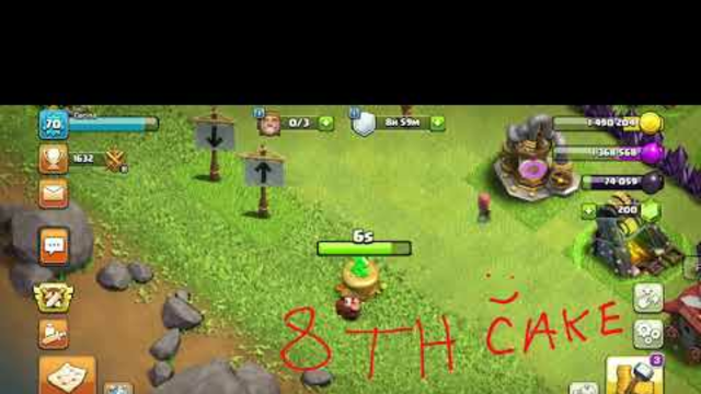 Let's remove 8th Cake Anniversary!What's inside?|Clash of clans