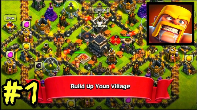 Clash of Clans - Gameplay Walkthrough Introduction only ( Android ) Next Part Comming Soon...