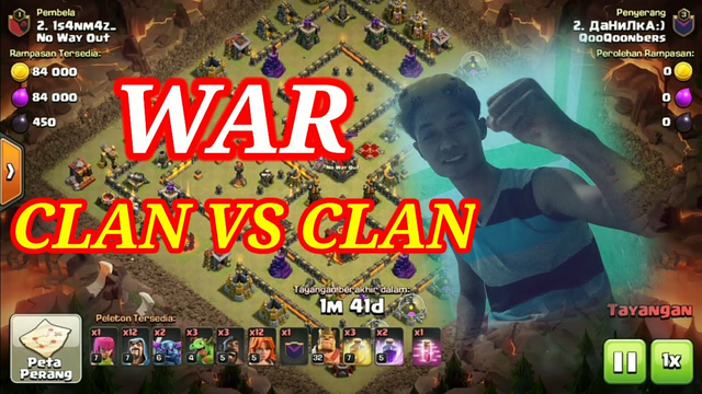 Klan VS klan ( Clash Of Clans )