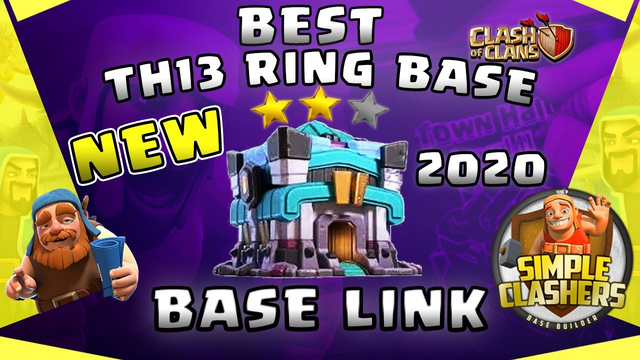 Best TH13 Ring Base Copy Link & Replays | New Th13 trophy pushing base link 2020 Clash of Clans