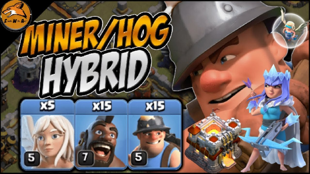 TH 11 Hybrid Attack With Queen Walk Clash Of Clans hybrid attack strategy 2020