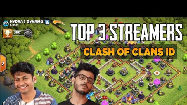 TOP 3 Streams Clash of Clans ID Review | By Harsh Gamer