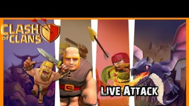 Clash of Clans Live | coc live | Live war and attackes