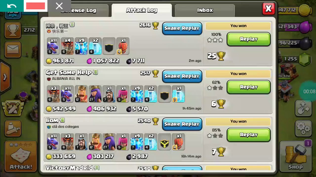 Clash of clans // Attack best loot with Dragon Attack
