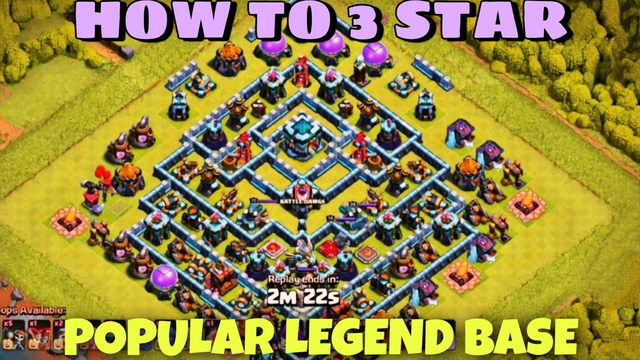 HOW TO 3 STAR THIS LEGEND LEAGUE BASE| TH13 | Clash of Clans