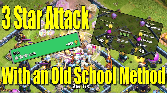 Clash of Clans - 3 Star Legend Attack with an Old School Method!