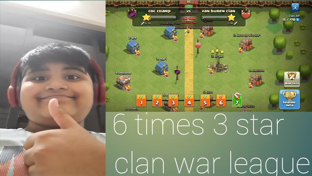 Clash of clans awesome 6 times 3 stars(part 6 and 7)