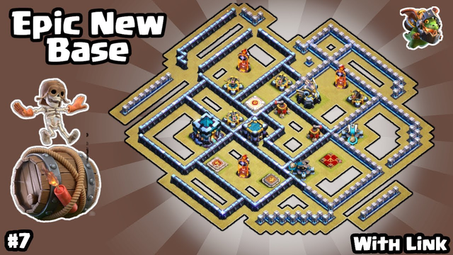 TH13 War Base with link | Clash of clans | August 2020