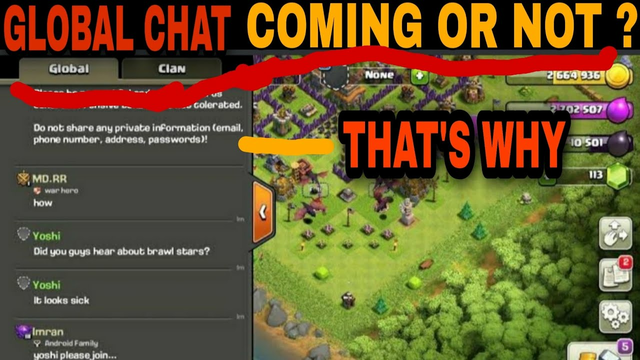 Global chat is coming in Clash of Clans 2020 or not/global chat is coming in coc 2020 reality?/ #coc