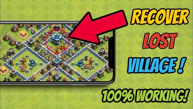 How to recover your clash of clans account / village in 2020 | How to recover CoC account *WORKING*