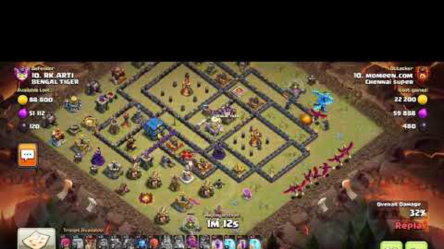 Clash of clans - cwl 3 star attack (rookie)