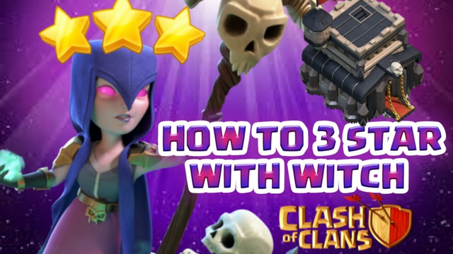 TH9 WITCH SLAP STRATEGY || BEST STRATEGY FOR TH9 || CLASH OF CLANS