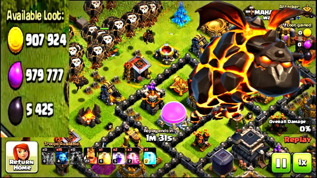 BEST ATTACKS OF COC || CLASH OF CLANS ATTACKS