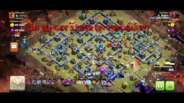 3 STAR TOWNHALL 13 EASILY//CLASH OF CLANS