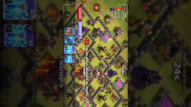 Clash of Clans beating the unpredictable base  | 25 lakh attack gone wrong |#electroraid_gonewrong_