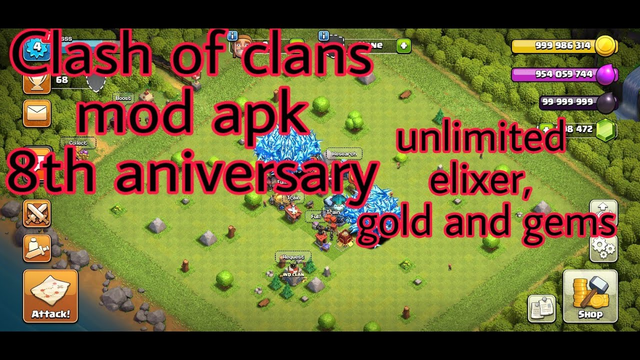 COC private server new 8th anniversary August 2020 update / download link in description