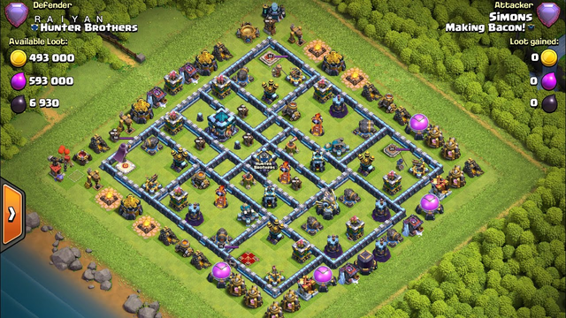 Clash of Clans - TH13, Legends, August, Anti 3, Zap Lalo