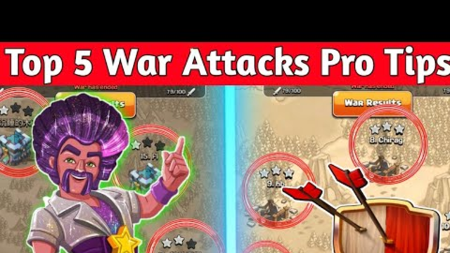Top 5 Pro tips for War In Clash of clans 2020 | war Attacks Tips 2020