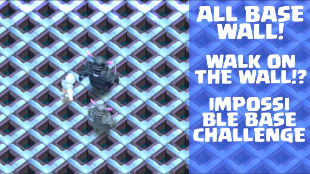 Base Full of Wall Challenge | Clash of Clans