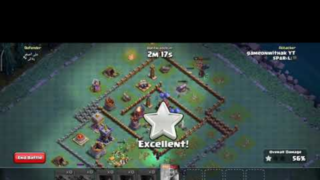 #1007 | COC Builder Hall 7 | Good Attack | Attack on BH 7 | COC Attack Strategy | Clash Of Clans | G