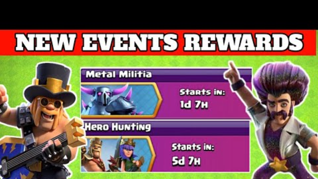 Clash of Clans Upcoming Events Rewards August [2020] full information in (hindi) Clash of clans