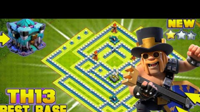 CLASH OF CLANS TH13 Top 5 War Base + Link 2020