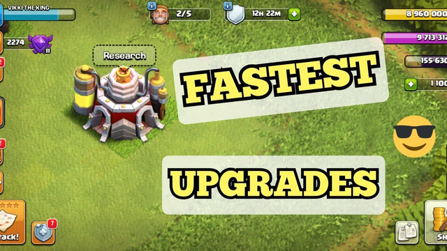 FASTEST UPGRADES IN LAB TH11 l CLASH OF CLANS