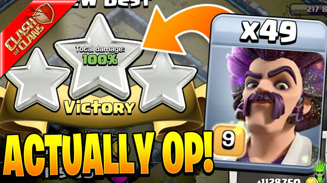 3 STARRING IN WAR WITH 49 PARTY WIZARDS!! *OP* - Clash of Clans