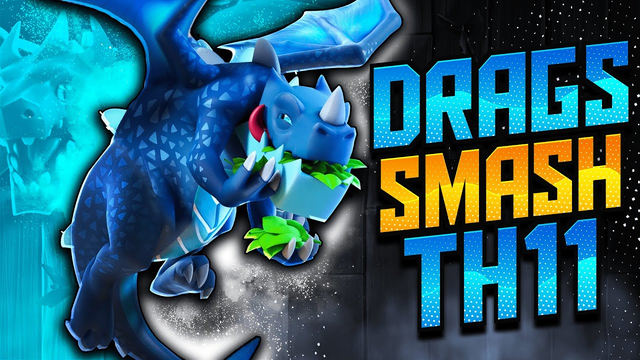 Th11 Zap Dragons / TH11 Zap Edrags Explained - BEST TH11 Attack Strategy (Clash of Clans)
